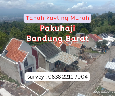Jual Kavling Murah Pakuhaji Bandung Barat – Strategis, Bebas Banjir & Bisa Dicicil