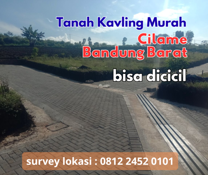 Jual Tanah Kavling di Ngamprah Bandung Barat – Bebas Banjir dan Harga Terjangkau-1