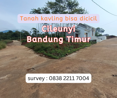 Tanah Kavling Siap Bangun Bandung Timur – Harga 70 Jutaan