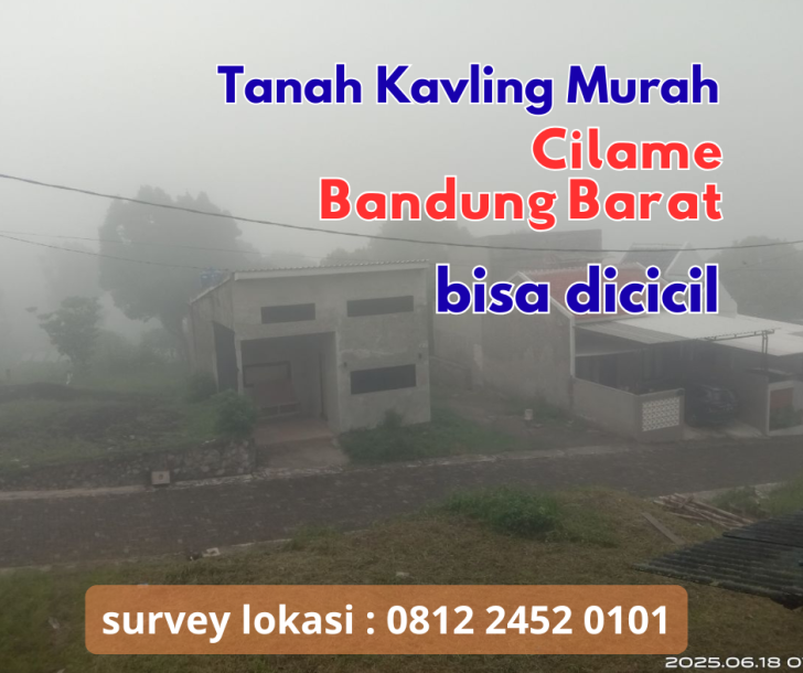 Investasi Tanah Murah di Ngamprah Bandung Barat – Lokasi Strategis Dekat Tol & Kota Baru Parahyangan-1
