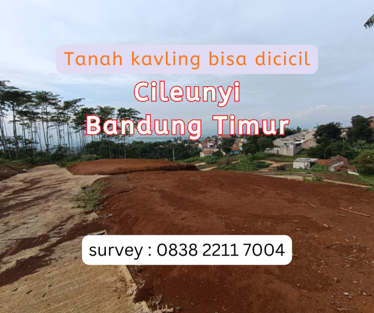 Jual Tanah Kavling Bandung Timur – Lokasi Strategis Dalam Cluster-1
