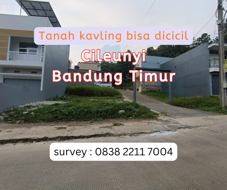 Tanah Kavling Bandung Timur Bisa Dicicil Tanpa Bank Dekat Tol Cileunyi-0