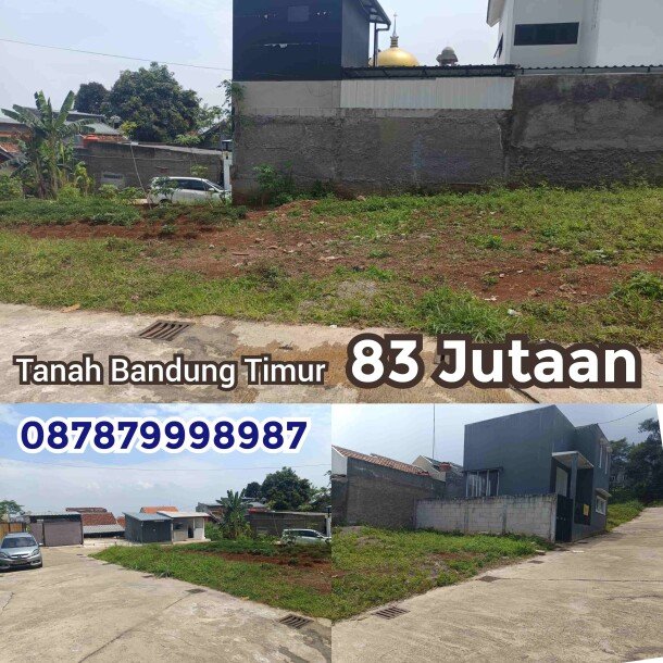 JUAL TANAH DATAR HADAP TIMUR CILEUNYI BANDUNG CICIL TANPA BI CHECKING-1