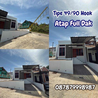 JUAL RUMAH HOOK BANDUNG TIMUR ATAP FULL DAK CICIL MUDAH TANPA BANK