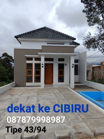 JUAL RUMAH CIBIRU BANDUNG HADAP TIMUR POSISI HOOK CICIL KE DEVELOPER TANPA BI CHECKING