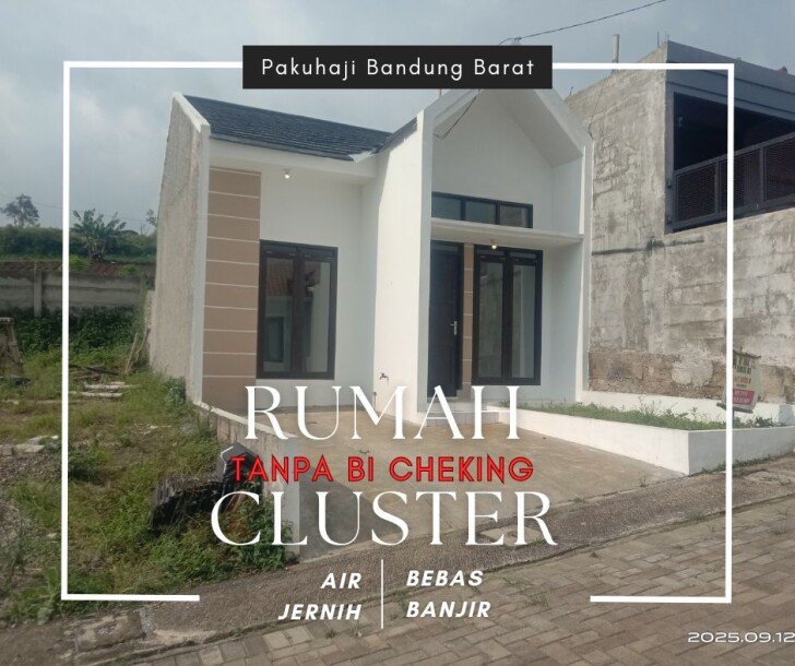 Rumah Cluster tanpa bi checking di Pakuhaji – Perumahan Eksklusif di Bandung Barat-1