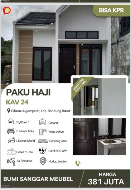 Rumah idaman tampa dp paku haji kabupaten bandung-9